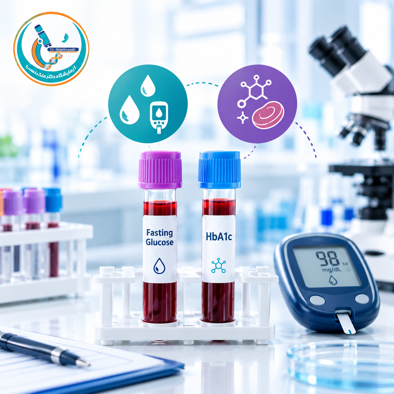 آزمایش قند ناشتا یا HbA1c؟